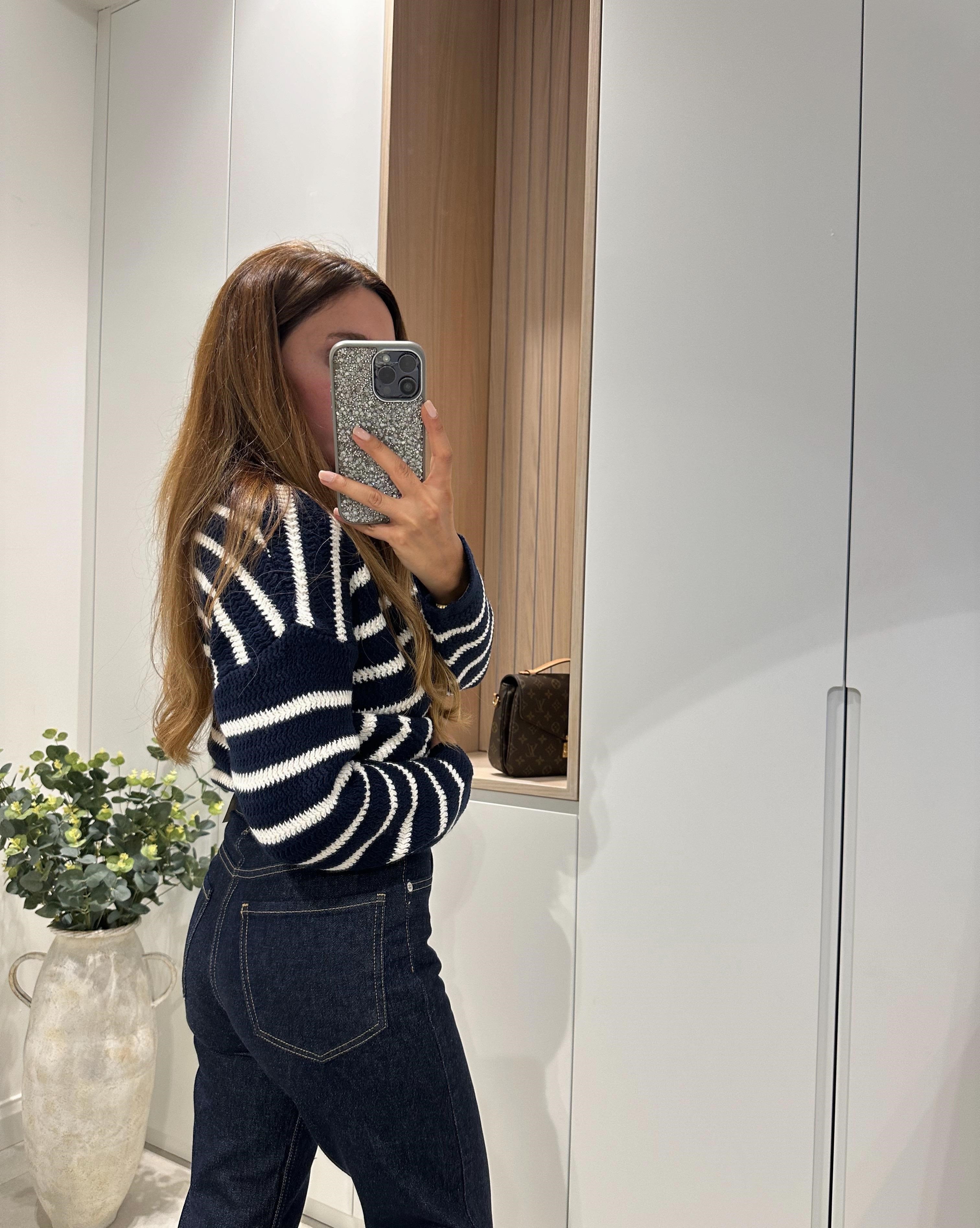 Zr Muadil Koyu Lacivert Boyfit Pantolon