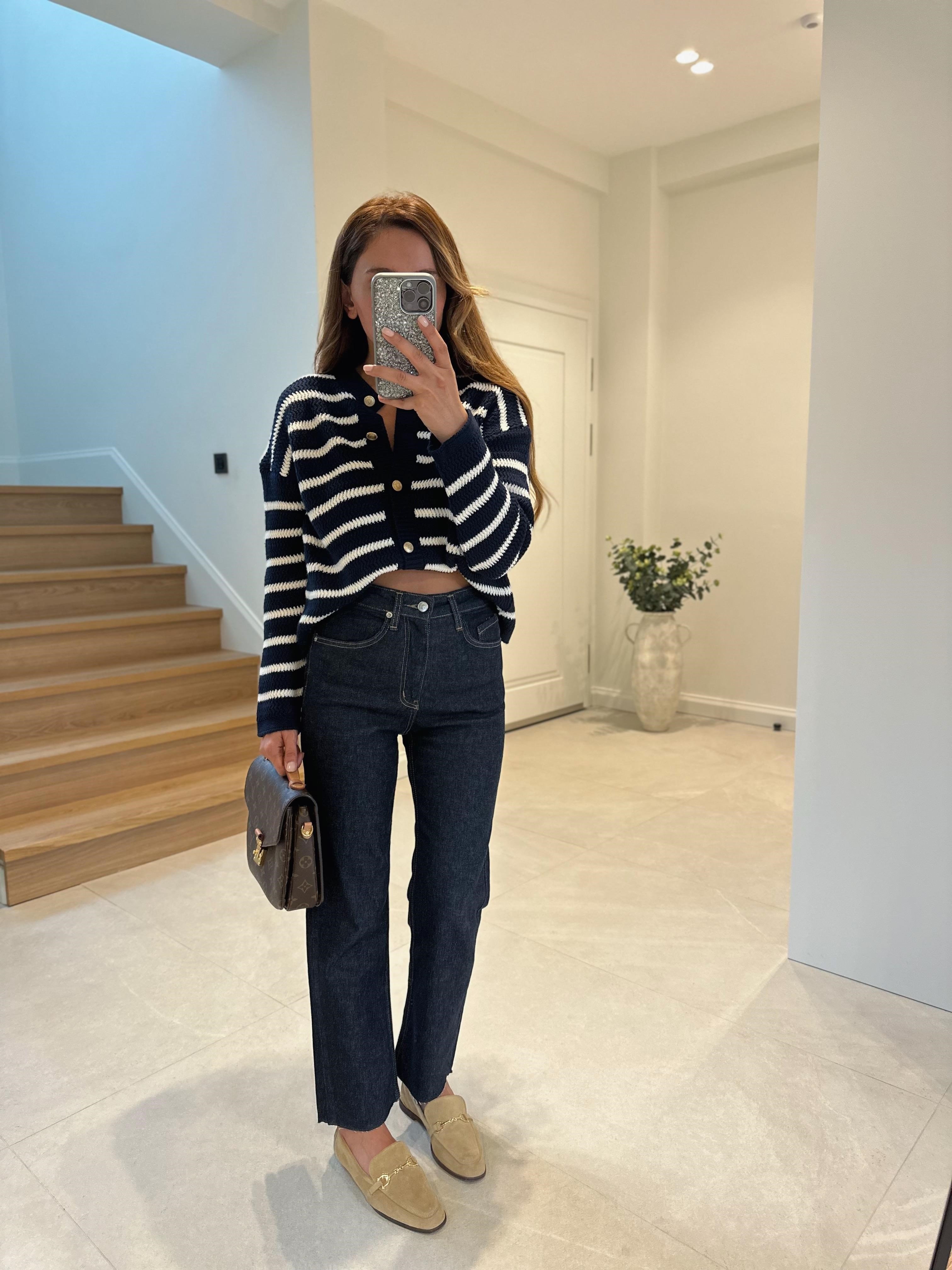 Zr Muadil Koyu Lacivert Boyfit Pantolon