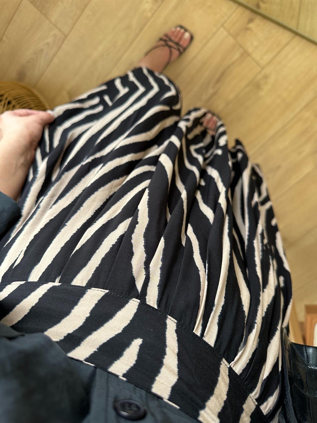 ZR ZEBRA DESENLİ ETEK