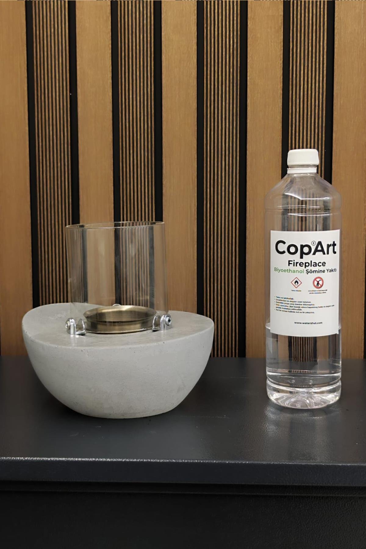 CopArt Meta Biyoetanol Masaüstü Şömine
