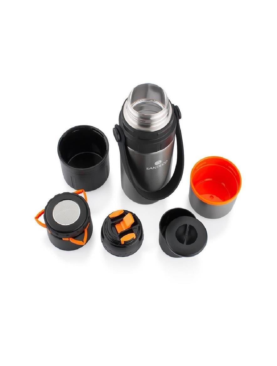 TERMOSLARSANTECO001.01.0410Santeco Kahve Termosu 650 Ml-GriSanteco Kahve Termosu 650 Ml-Gri
