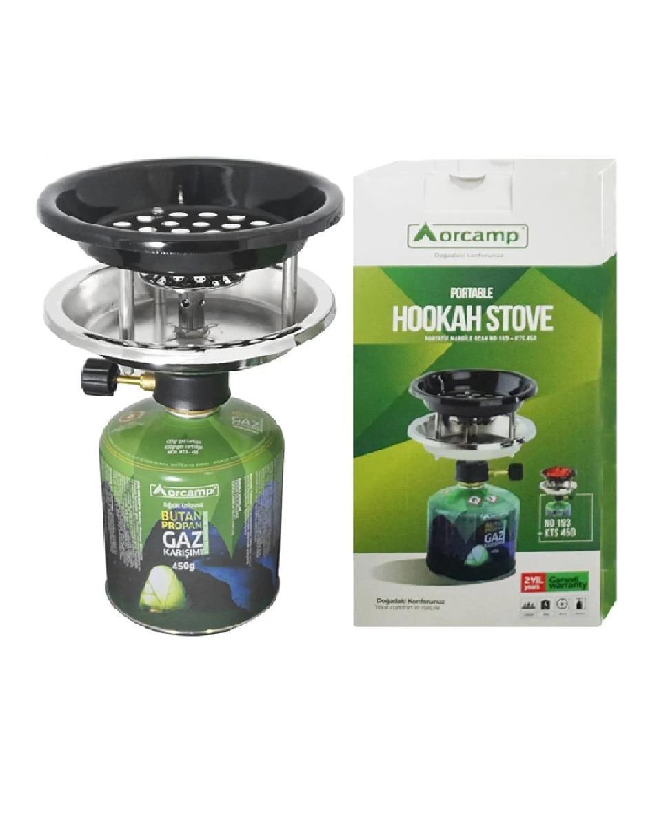 KAMP MUTFAK ÜRÜNLERORCAMP001.01.0415ORCAMP SİBOPLU NARGİLE OCAK SET NO:191ORCAMP SİBOPLU NARGİLE OCAK SET NO:191