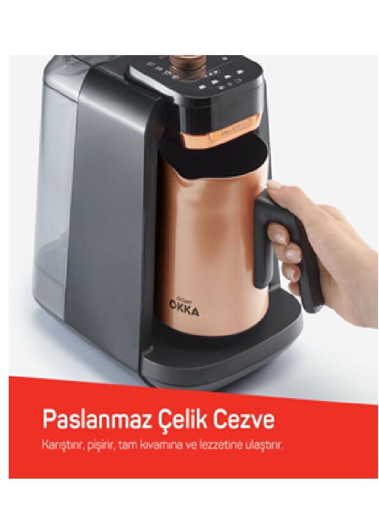 KAHVE MAKİNELERİARZUM002.01.0883Arzum Okka Rich Spin Pro plus su tanklı Türk Kahvesi Makinesi OK0036bakırArzum Okka Rich Spin Pro plus su tanklı Türk Kahvesi Makinesi OK0036bakır