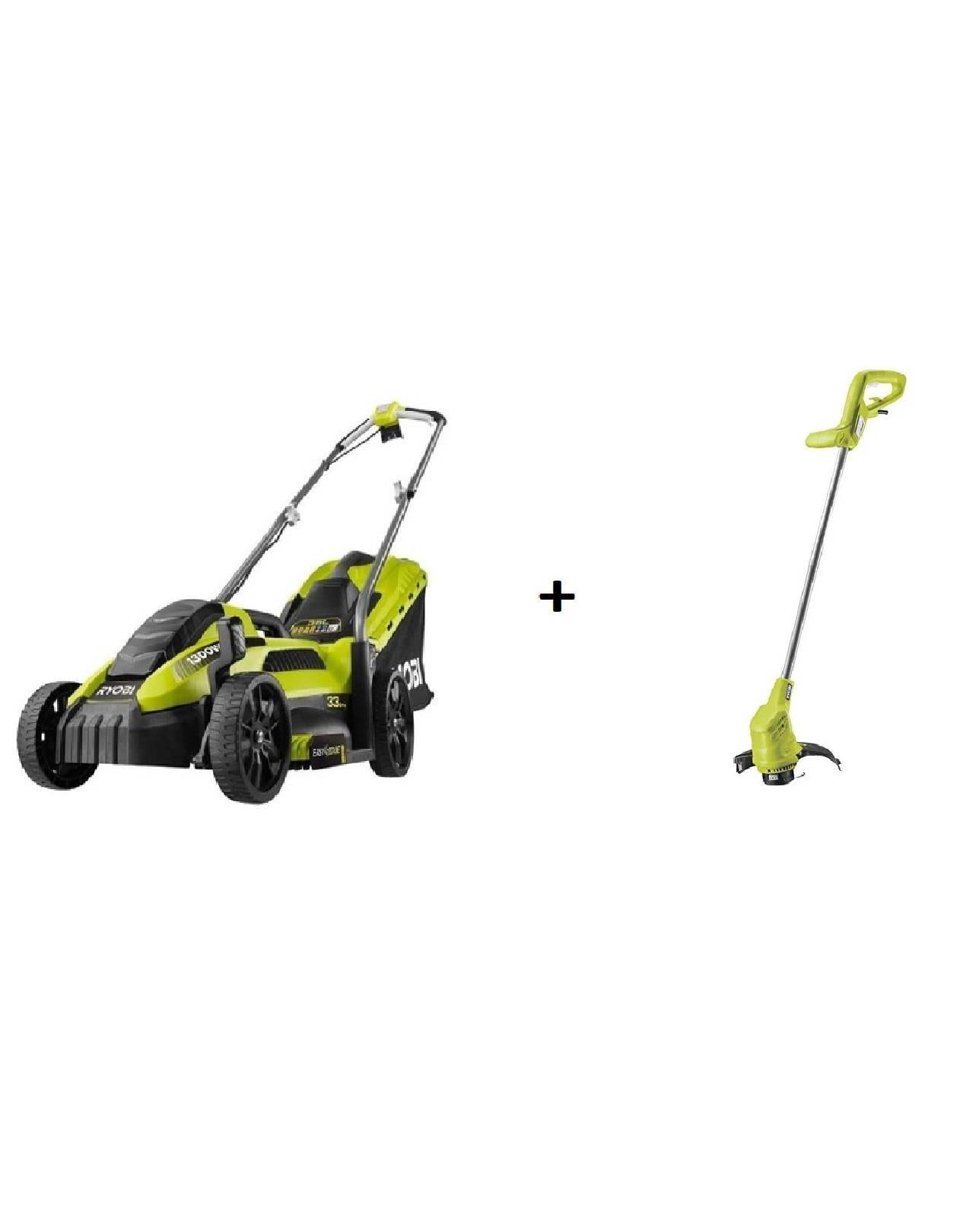 BAHÇE MAKİNELERİRYOBİ002.01.0471RYOBİ RLM13E33S ELEKTRİKLİ ÇİM BİÇME + RLT2925 ELEKTRİKLİ YAN TIRPAN İKİLİ SETRYOBİ RLM13E33S ELEKTRİKLİ ÇİM BİÇME + RLT2925 ELEKTRİKLİ YAN TIRPAN İKİLİ SET