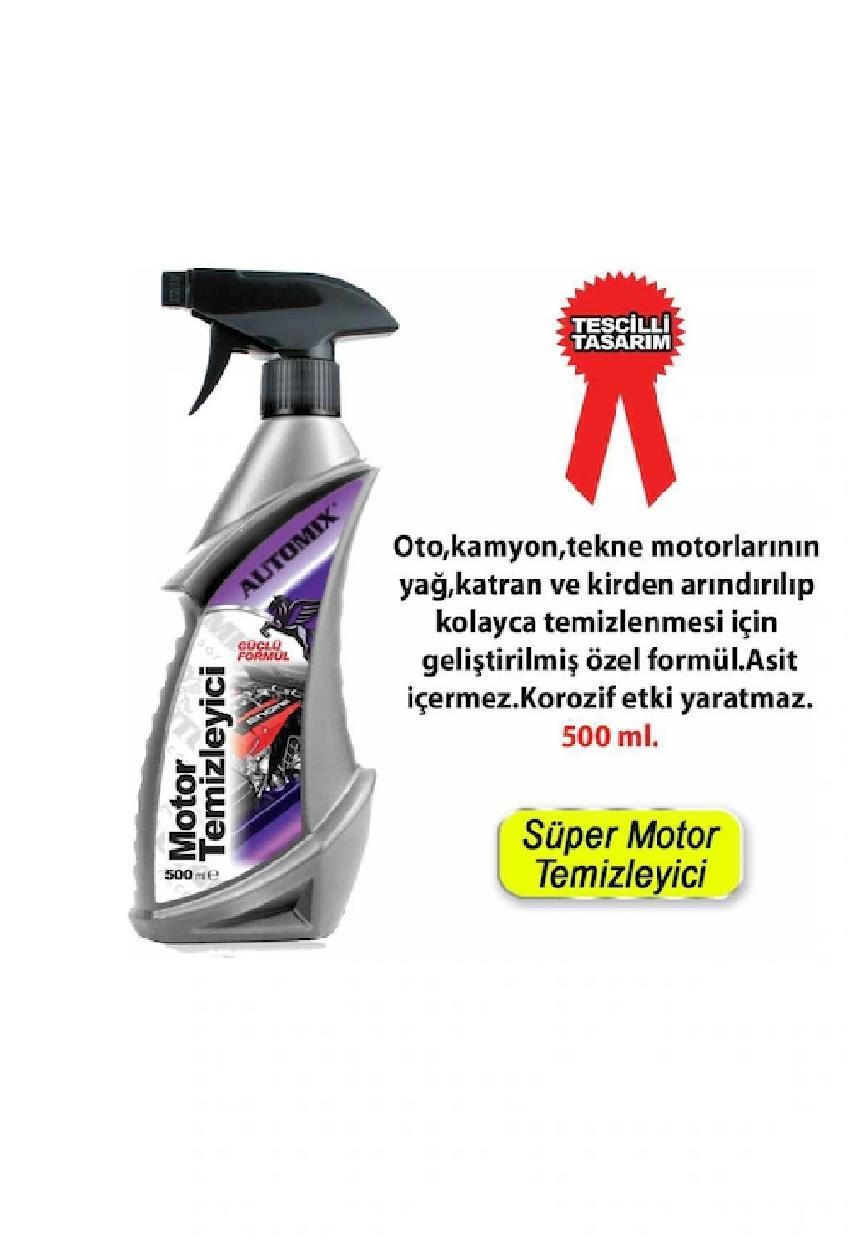 ARAÇ BAKIM VE TEMİZLİK ÜRÜNLERİAUTOMİX003.01.0341AUTOMİX 12561 MOTOR TEMİZLEYİCİ 500 MLAUTOMİX 12561 MOTOR TEMİZLEYİCİ 500 ML