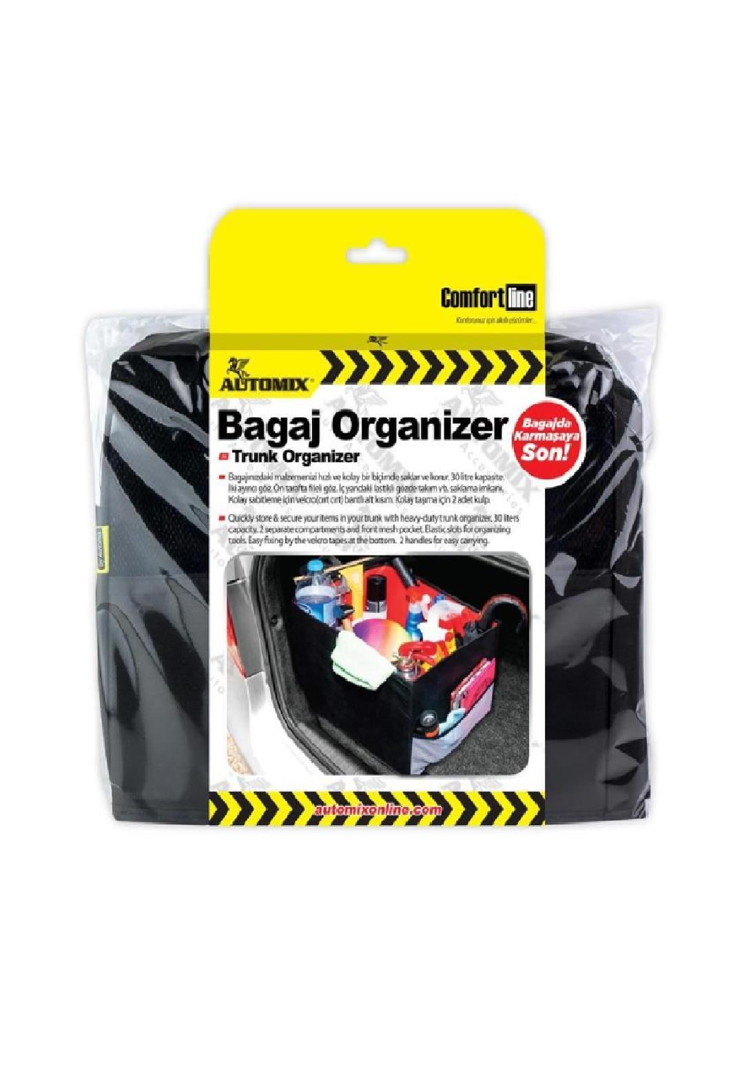 ARAÇ AKSESUARLARIAUTOMİX003.01.0301 Automix Taşınabilir Bagaj Çantası  Automix Taşınabilir Bagaj Çantası 