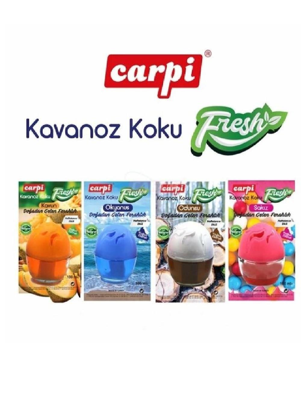 ODA KOKUSUFALKEN003.01.0298Carpi Koku Cam Kavanoz Odunsu-Kavun-Okyanus-Sakız 100 mlCarpi Koku Cam Kavanoz Odunsu-Kavun-Okyanus-Sakız 100 ml