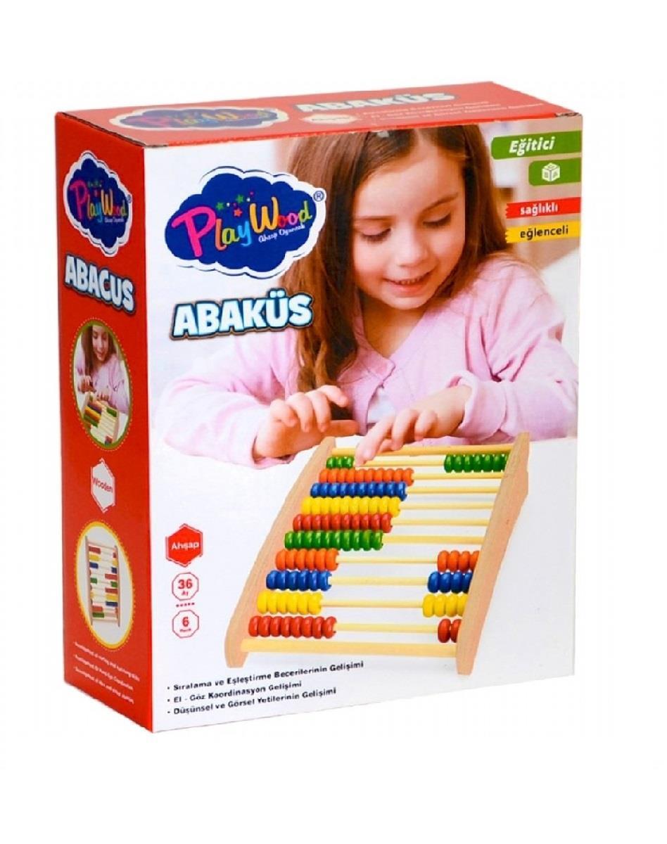 KUTU OYUNLARIMUHTELİF004.01.0218PLAY WOOD ONY-377 KUT.AHŞAP ABAKÜSPLAY WOOD ONY-377 KUT.AHŞAP ABAKÜS