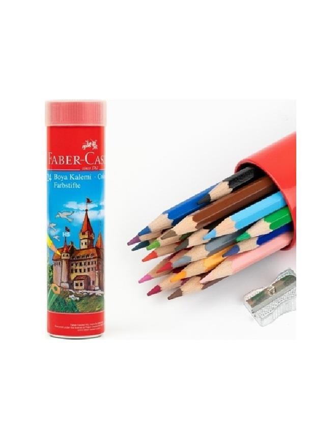 KALEM KUTULARIFABER CASTELL004.02.0740Faber Castell Boya Kalemi 24 Renk TüpFaber Castell Boya Kalemi 24 Renk Tüp