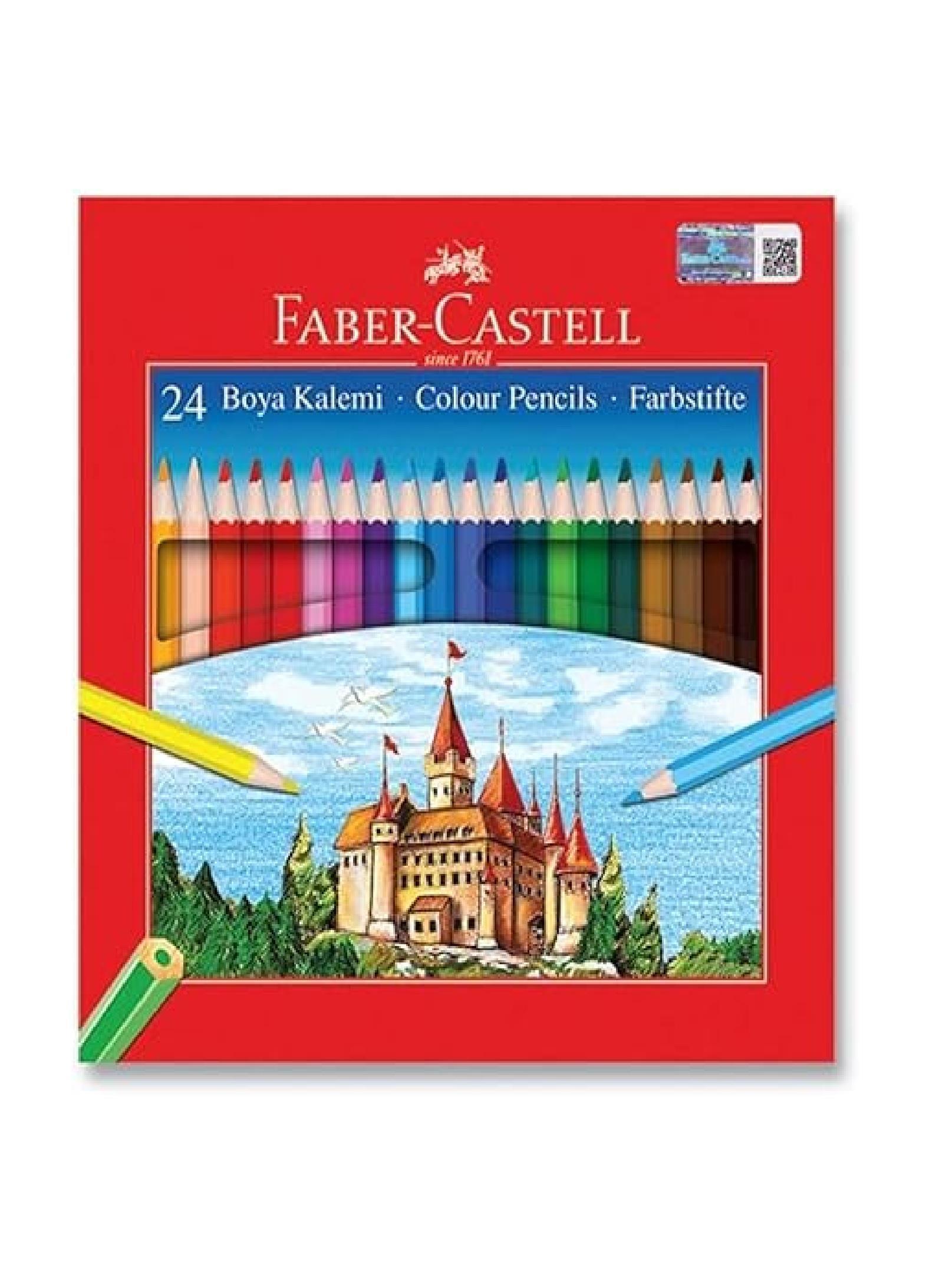 KALEMLERFABER CASTELL004.02.0739Faber Castell Boya Kalemi 24 Renk Faber Castell Boya Kalemi 24 Renk 