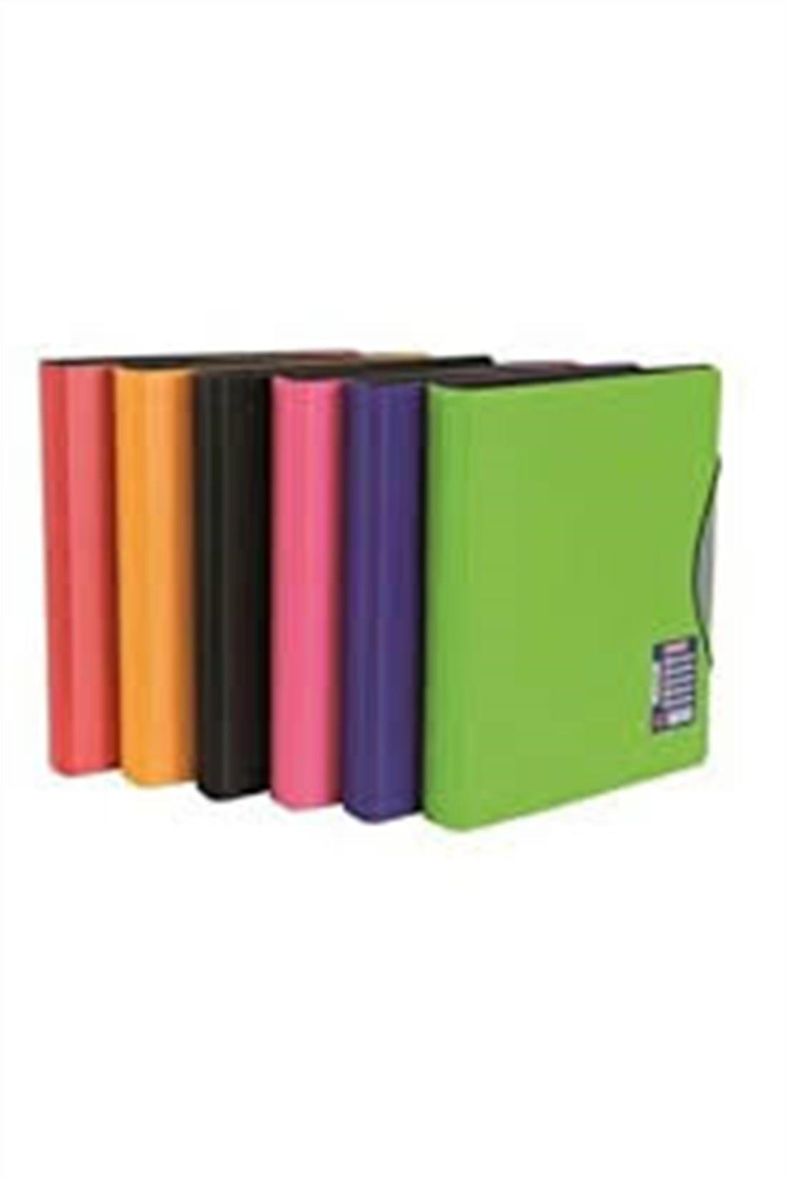 KLASÖRLERGLOBOX004.02.0170GLOBOX 2 HALKALI LASTİKLİ KLASÖR KARIŞIK 1724GLOBOX 2 HALKALI LASTİKLİ KLASÖR KARIŞIK 1724