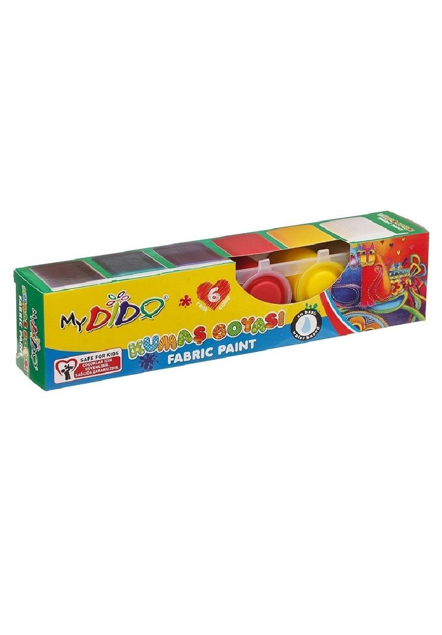 BOYAMA ÜRÜNLERİMYDİDO004.02.0592MYDİDO KUMAŞ BOYASI 6X22ML MY99MYDİDO KUMAŞ BOYASI 6X22ML MY99