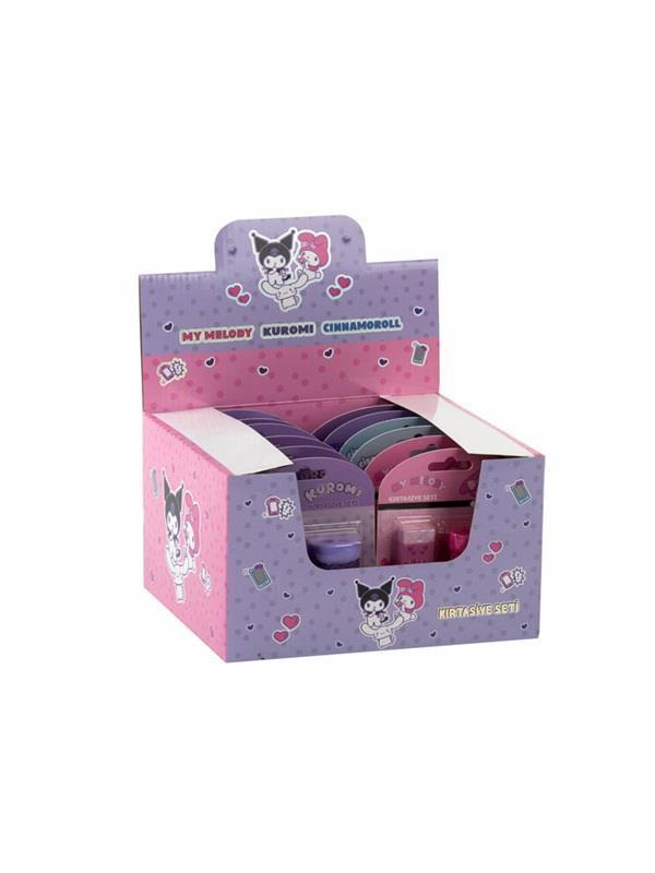 SİLGİLERMUHTELİF004.02.0851Kuromi Kalemtraş-Silgi Seti 9163Kuromi Kalemtraş-Silgi Seti 9163