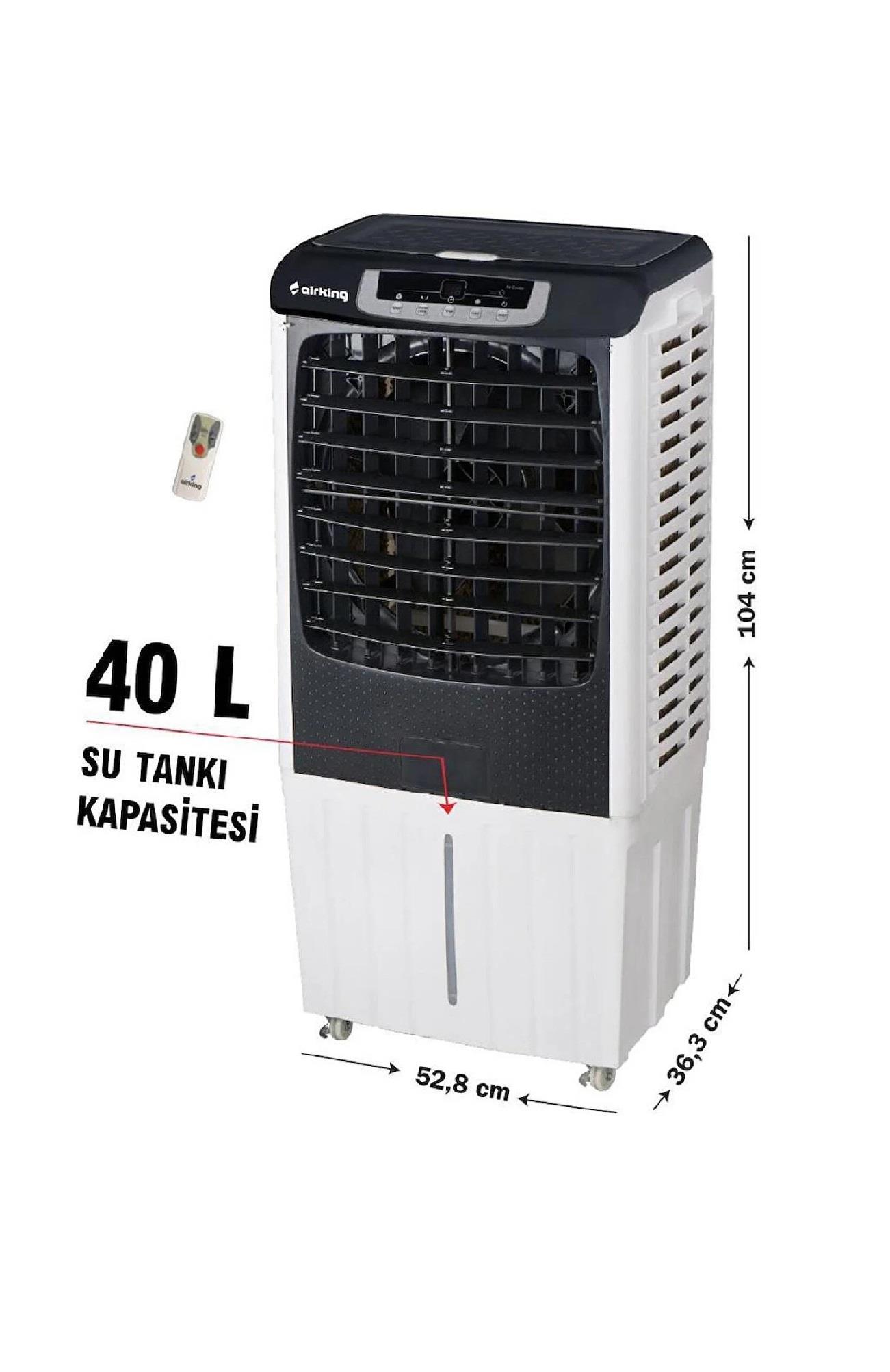 HAVA TEMİZLEYİCİLERMUHTELİF006.01.0048AİRKİNG RUBENİS 1240 SİYAH CLİMAX HAVA SOĞUTUCU 125 W 40 LAİRKİNG RUBENİS 1240 SİYAH CLİMAX HAVA SOĞUTUCU 125 W 40 L