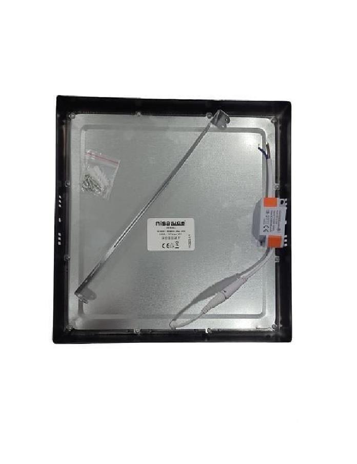 AMPÜLLER & LEDLERNİSALUCE007.01.0263NİSALUCE 24W SIVA ÜSTÜ SİYAH KASA LED PANELNİSALUCE 24W SIVA ÜSTÜ SİYAH KASA LED PANEL