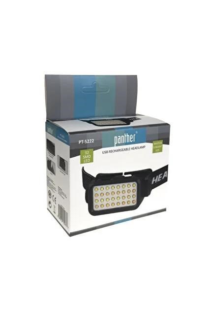 FENERLERPANTHER007.01.0311PANTHER PT-5222 ŞARJLI USB KAFA LAMBASIPANTHER PT-5222 ŞARJLI USB KAFA LAMBASI