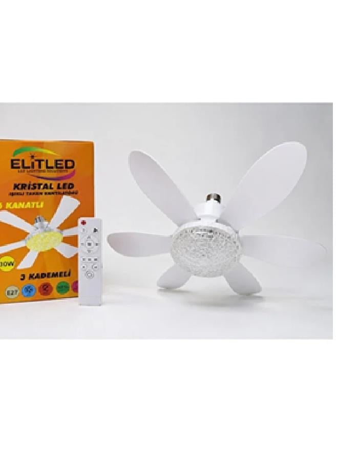 VANTİLATÖRLEREMES007.01.0475ELİTLED 30W KRİSTAL VANTİLATÖR 3 KADEMELİ 6 KANATLI EL02SOL12/24ELİTLED 30W KRİSTAL VANTİLATÖR 3 KADEMELİ 6 KANATLI EL02SOL12/24