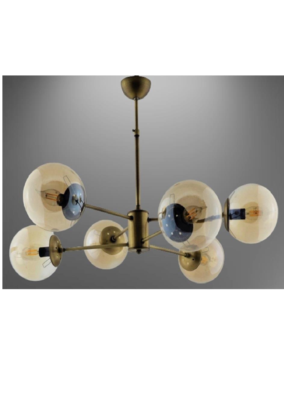 AVİZE & ARMATÜR & APLİKdiğer007.013.0142 güney 6lı eskitme güney 6lı eskitme