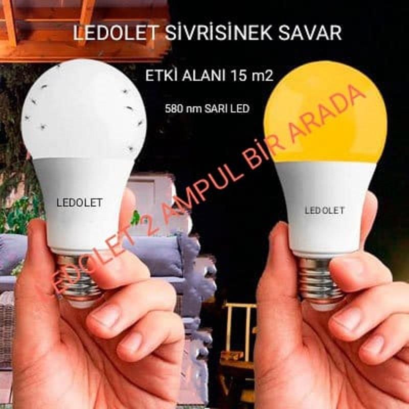 SİNEK ÖLDÜRÜCÜMUHTELİF007.02.0518Ledolet Sinek Savar Ampul 175-250 V 9W Ledolet Sinek Savar Ampul 175-250 V 9W 