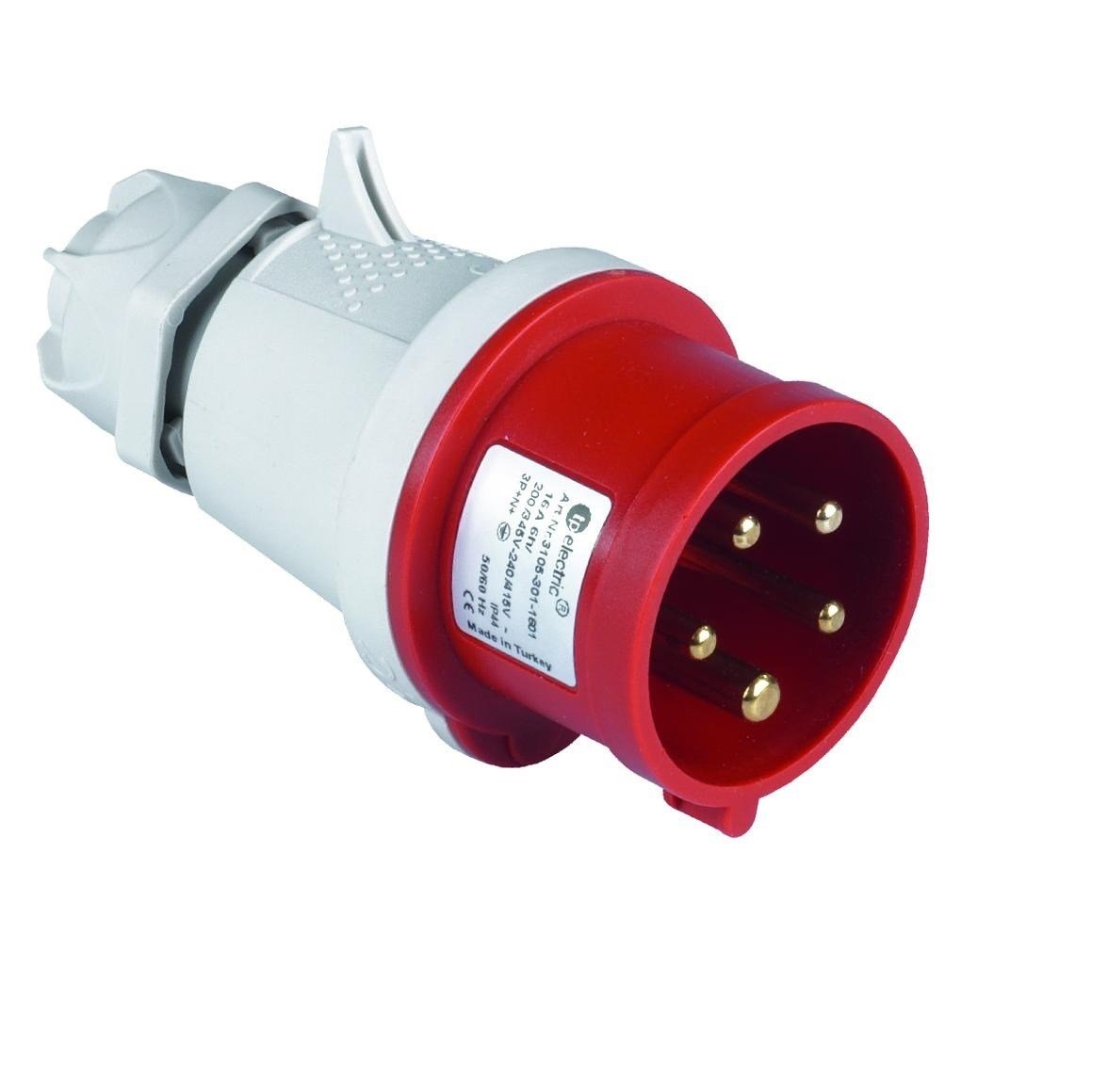 Banyo Yapı & Hırdavat  Elektrik Tesisat Malzemesi  Priz ve Anahtarlar  PrizMarkasız007.02.0544Tp Düz Fiş 5*32A ERKEKTp Düz Fiş 5*32A ERKEK