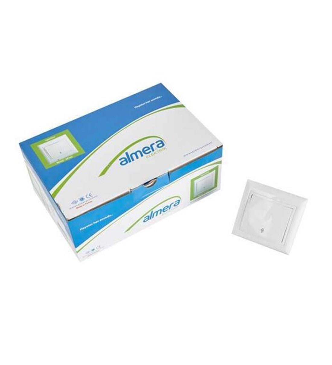 PRİZ & FİŞ & ANAHTARALMERA007.02.0015ALMERA BEYAZ VEAVIENALMERA BEYAZ VEAVIEN