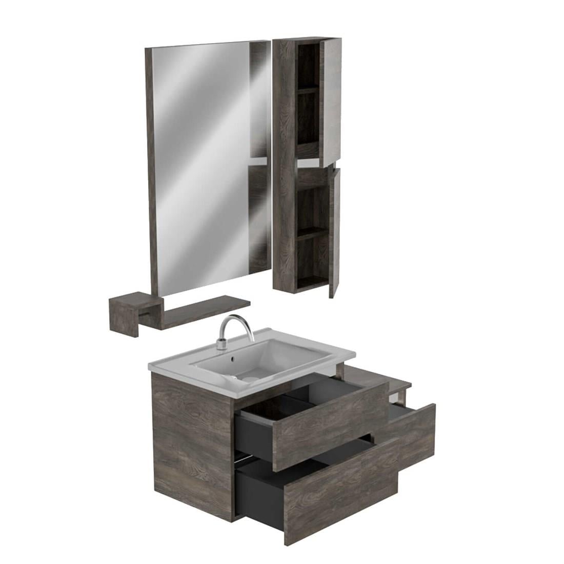 BELİNZA008.04.0034BELİNZA STEPS BANYO DOLABI TAKIMI VİZON 105 CMBELİNZA STEPS BANYO DOLABI TAKIMI VİZON 105 CM