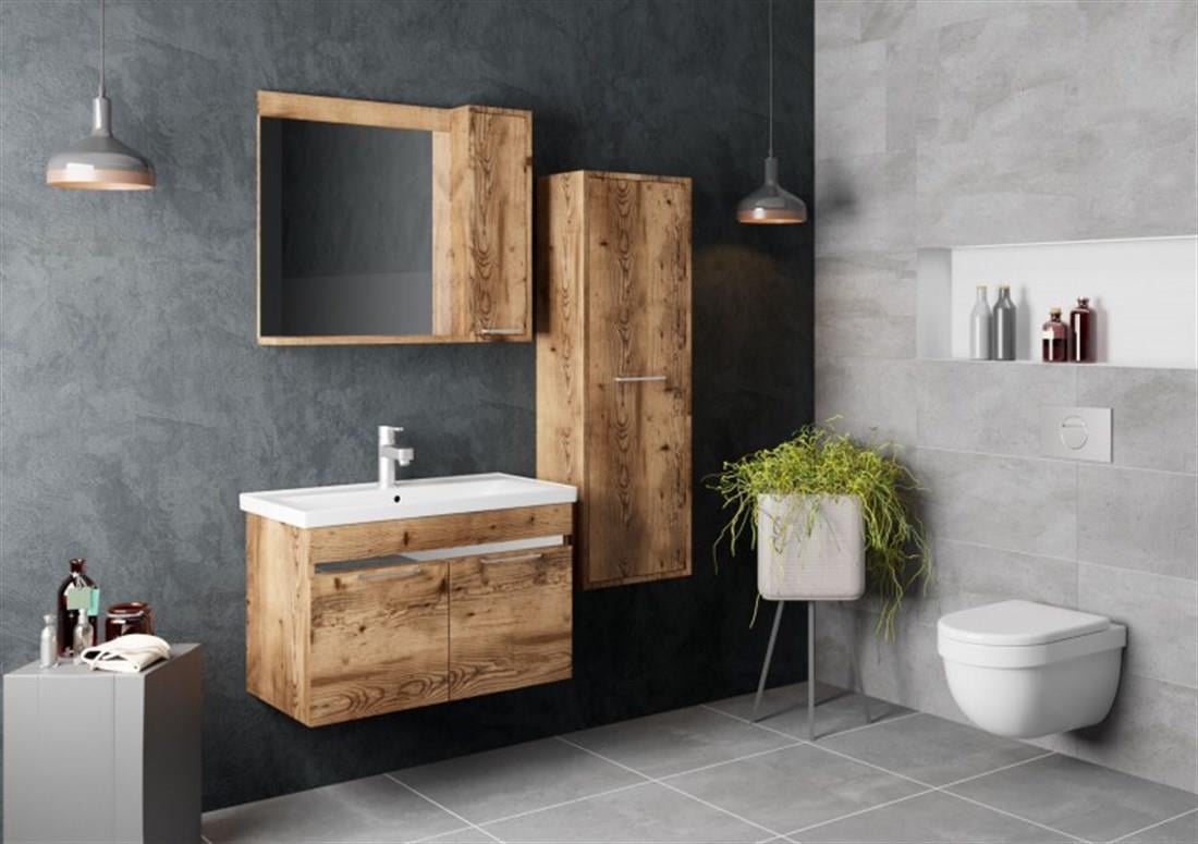 BANYO MOBİLYALARIBELİNZA008.04.0017BELİNZA LİDYA BANYO DOLABI TAKIMI BEYAZ 80 CMBELİNZA LİDYA BANYO DOLABI TAKIMI BEYAZ 80 CM
