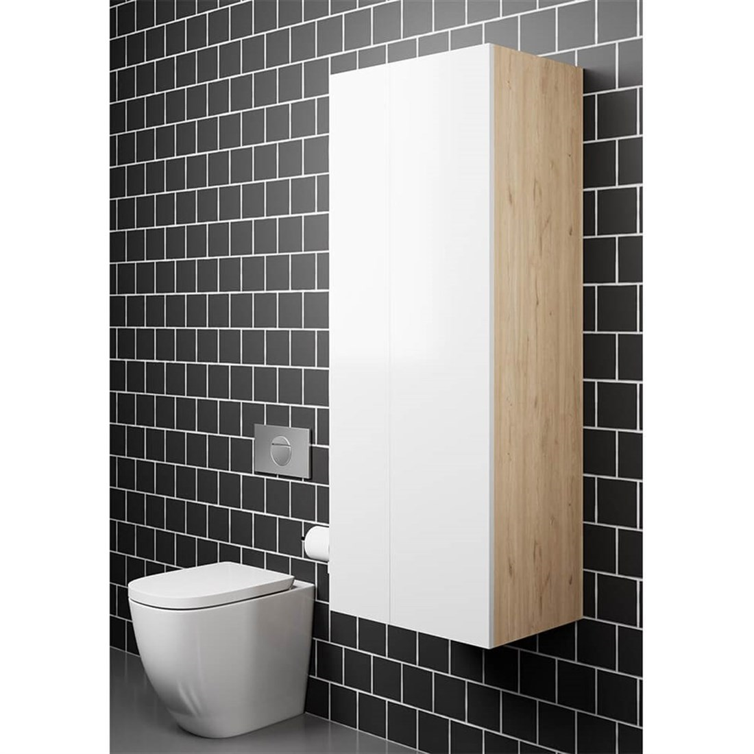 BELİNZA008.04.0008BELİNZA TEMİZLİK DOLABI BEYAZ MEŞE 55 CMBELİNZA TEMİZLİK DOLABI BEYAZ MEŞE 55 CM