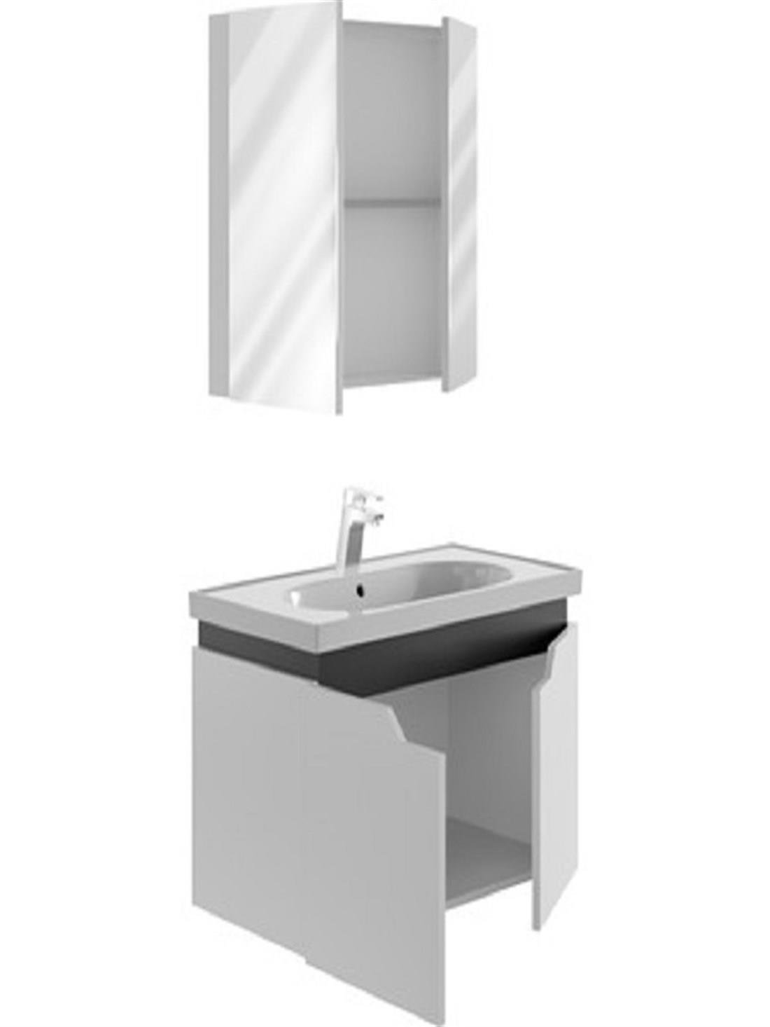 BELİNZA008.04.0020BELİNZA PHUKET BANYO DOLABI TAKIMI BEYAZ TURKUAZ 85 CMBELİNZA PHUKET BANYO DOLABI TAKIMI BEYAZ TURKUAZ 85 CM