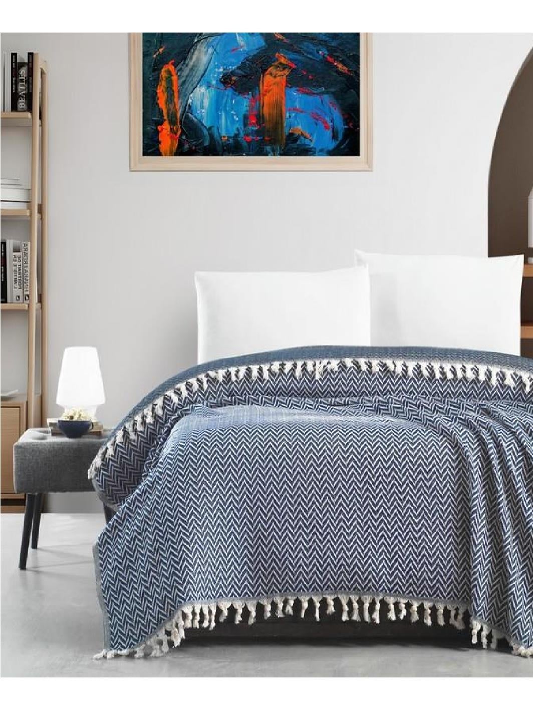 EV TEKSTİLİSCHAFER009.01.0958Schafer Home Stripe 200x220 Pike 1 Parça-İndigoSchafer Home Stripe 200x220 Pike 1 Parça-İndigo