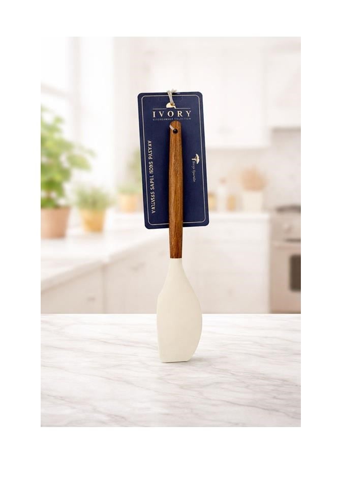 PRATİK EV GEREÇLERİİVORY009.01.1781IVORY SPATULA SİLİKON AKASYA SAPLI IVO-AKS123 6198IVORY SPATULA SİLİKON AKASYA SAPLI IVO-AKS123 6198