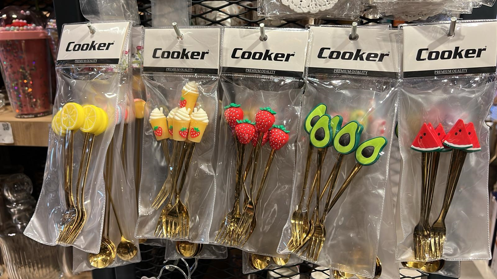 ÇATAL & KAŞIK & BIÇAKCOOKER009.01.1704COOKER 6'LI MEYVE ÇATALI YK1760 - 1758 - 1759COOKER 6'LI MEYVE ÇATALI YK1760 - 1758 - 1759