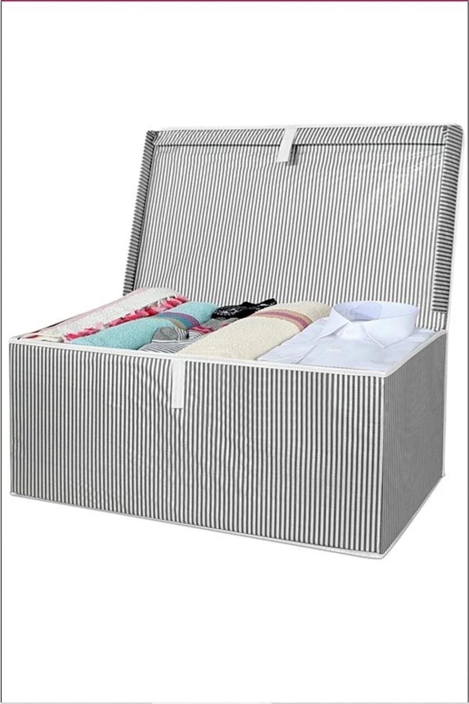 ORGANİZERLERMUHTELİF009.01.1486Çok Amaçlı Bez Kutu Organizer 50*40*30Çok Amaçlı Bez Kutu Organizer 50*40*30