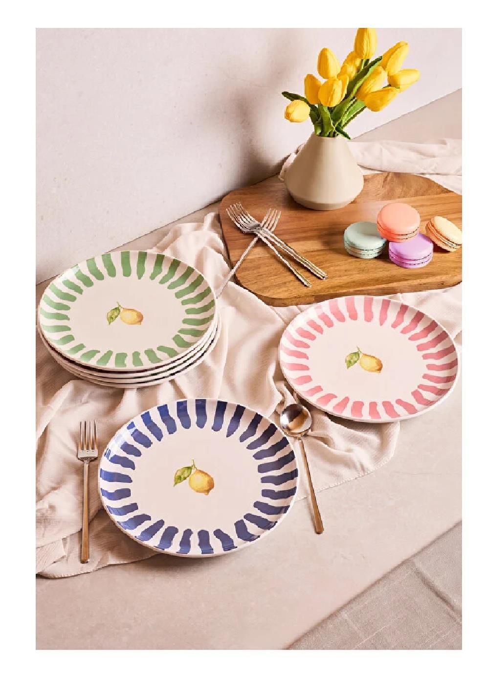 SUNUM & ÇEREZLİK TABAKLARIPEROTTİ009.01.1559Perotti Pasta Takımı 6 Kişilik 21Cm Limone 1301020033 1640Perotti Pasta Takımı 6 Kişilik 21Cm Limone 1301020033 1640