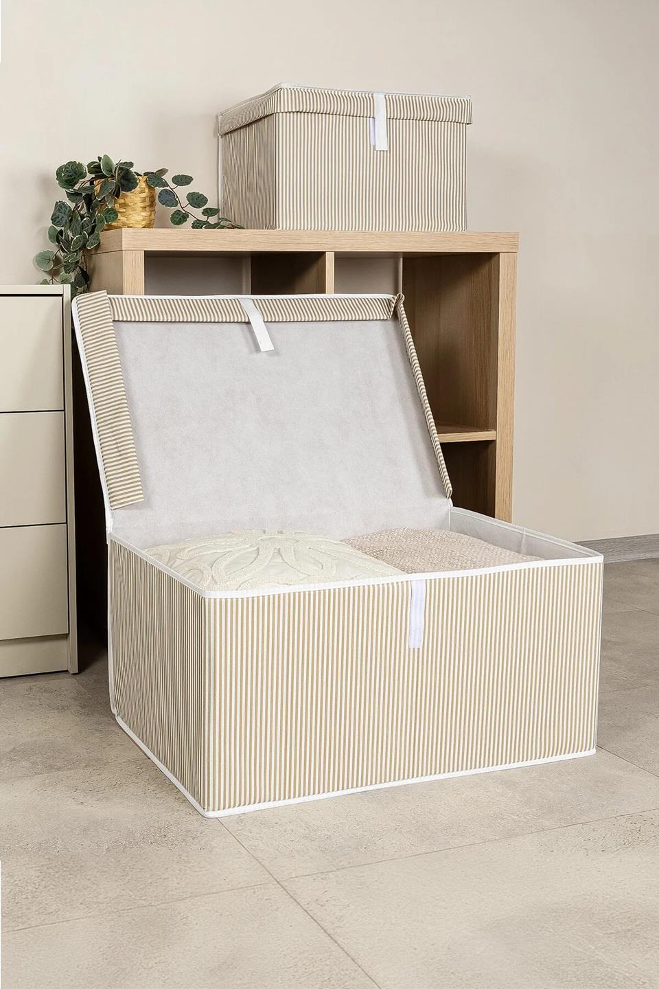 ORGANİZERLERMUHTELİF009.01.1487Çok Amaçlı Bez Kutu Organizer 60*40*30Çok Amaçlı Bez Kutu Organizer 60*40*30