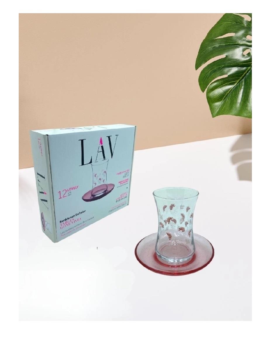 ÇAY BARDAĞILAV009.01.1119Lav Lovelys2 Çay Seti 12 prçLav Lovelys2 Çay Seti 12 prç