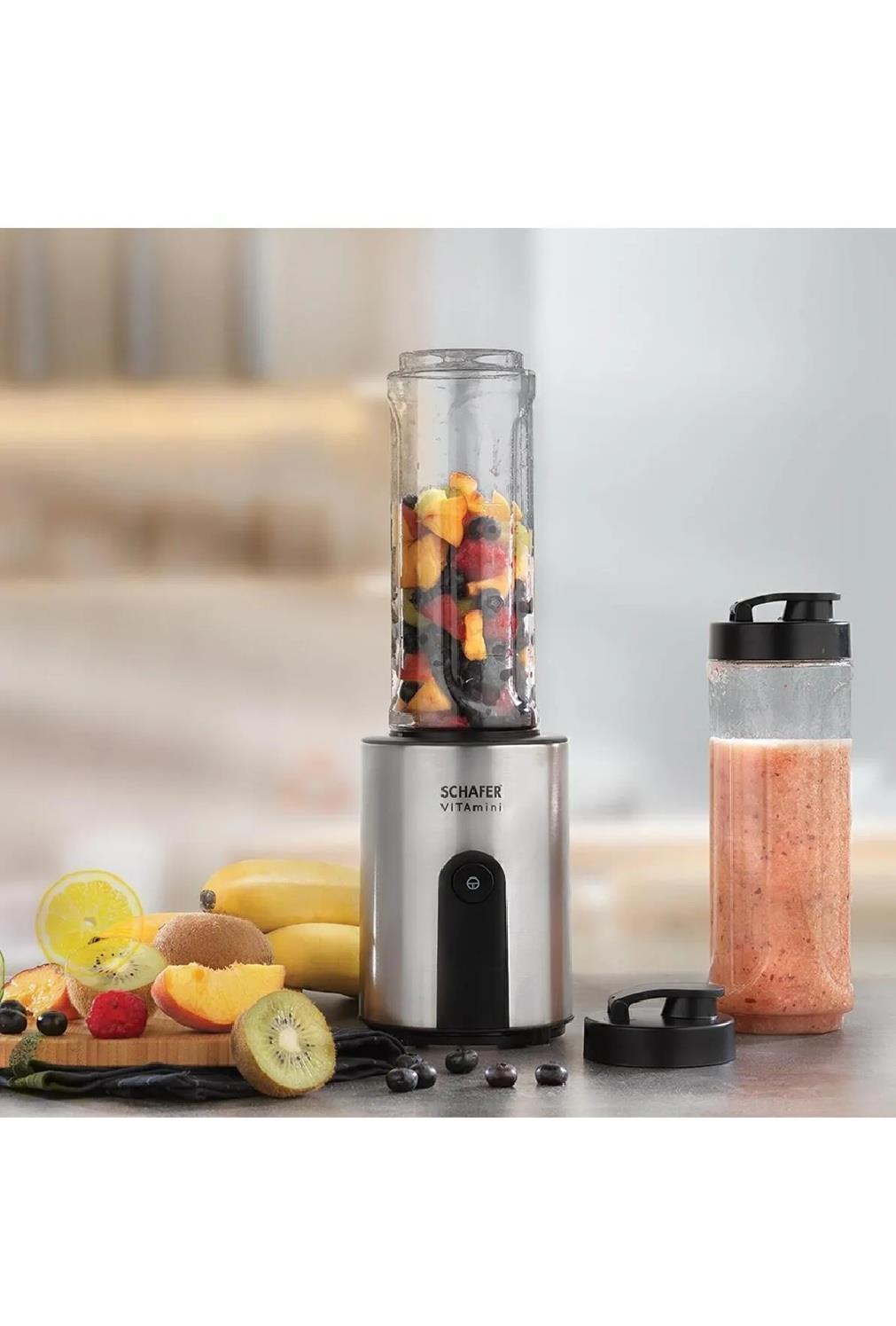 MUTFAK ROBOTLARISCHAFER009.01.0933Schafer Vita Mini Kişisel Blender-InoxSchafer Vita Mini Kişisel Blender-Inox