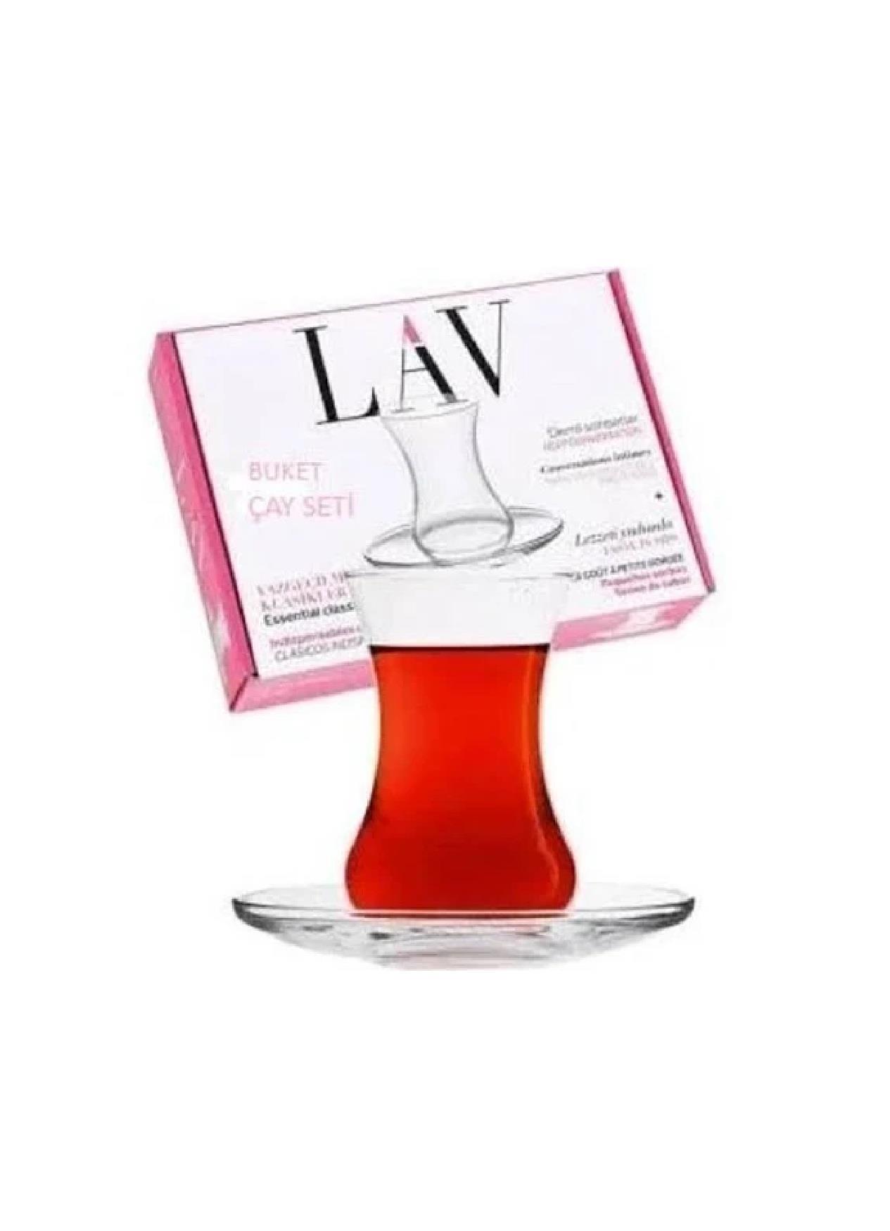 ÇAY BARDAĞILAV009.01.0377LAV DEMET SETLAV DEMET SET