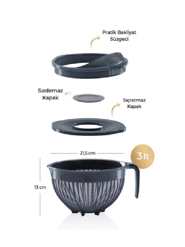 SAKLAMA KAPLARIACAR009.01.0569ACAR LİNEA 6 PARÇA SÜZGEÇLİ KARIŞTIRMA VE SAKLAMA KABI BNM-3958/6ACAR LİNEA 6 PARÇA SÜZGEÇLİ KARIŞTIRMA VE SAKLAMA KABI BNM-3958/6