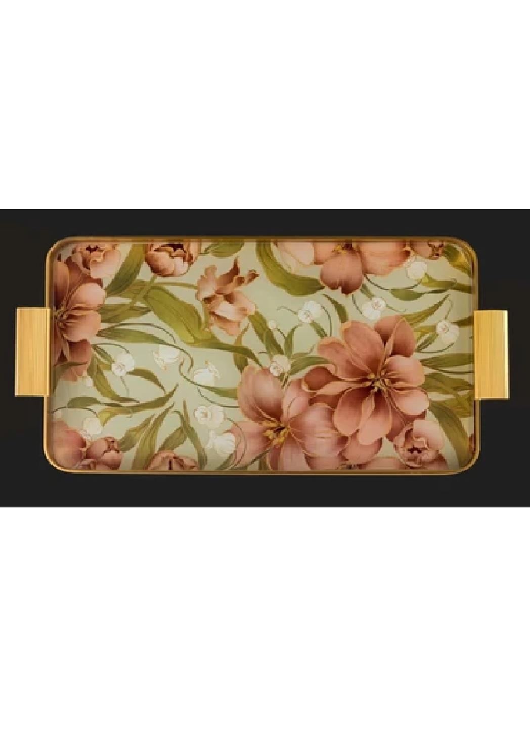 TEPSİLERAROW009.01.1467Arow Metal Cam Desenli Tepsi  TR-1209Arow Metal Cam Desenli Tepsi  TR-1209