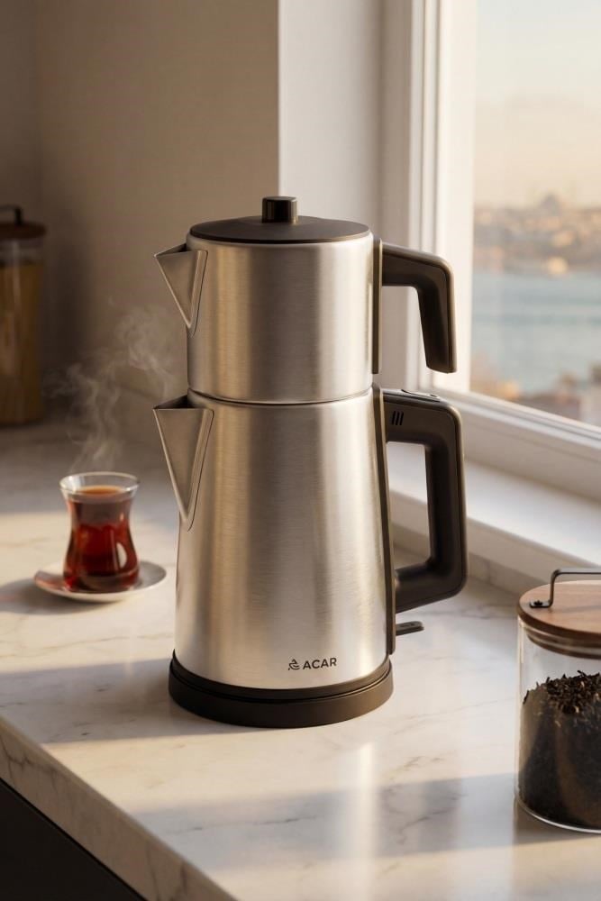 EV & YAŞAMACAR009.01.1745Acar Ultimate Pro Tea Max İnox Çay Makinesi Parlak PWR-10445/4Acar Ultimate Pro Tea Max İnox Çay Makinesi Parlak PWR-10445/4
