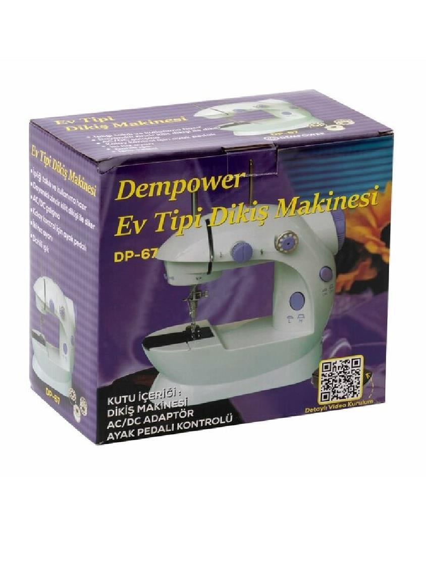 EV GEREÇLERİDEMPOWER009.02.0329DEMPOWER DİKİŞ MAKİNA MİNE DP-67 7404DEMPOWER DİKİŞ MAKİNA MİNE DP-67 7404