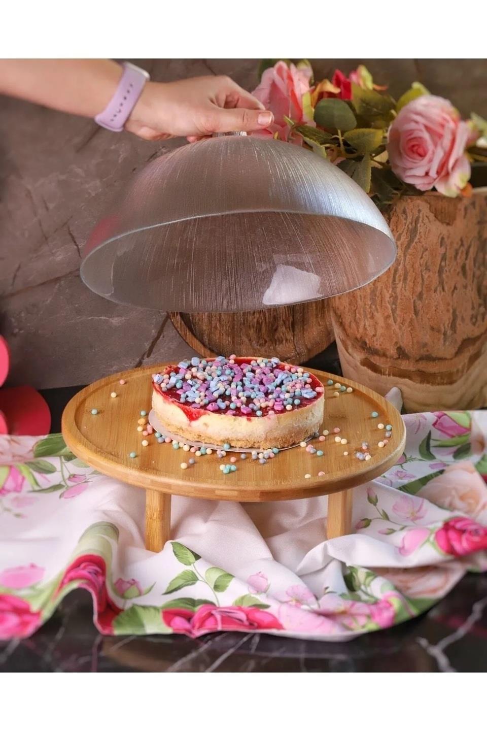 KEK FANUSUBAMBUM009.03.0450BAMBUM KUGA CAM KAPAKLI KEK FANUSU 30 CM B3625BAMBUM KUGA CAM KAPAKLI KEK FANUSU 30 CM B3625