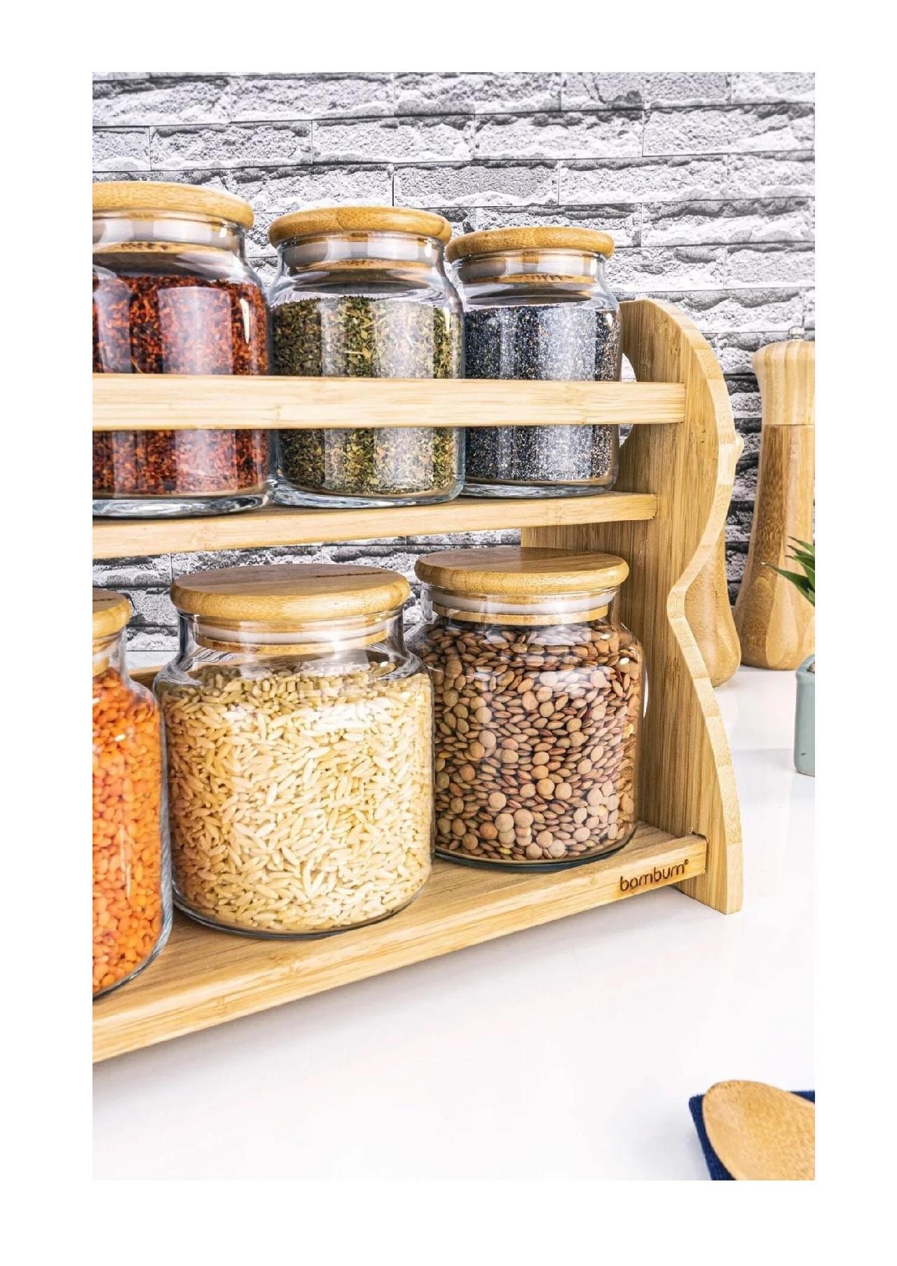 BAHARAT TAKIMLARIBAMBUM009.03.0291BAMBUM TİER 8 PARÇA 2 KATLI STANDLI BAHARAT SETİBAMBUM TİER 8 PARÇA 2 KATLI STANDLI BAHARAT SETİ