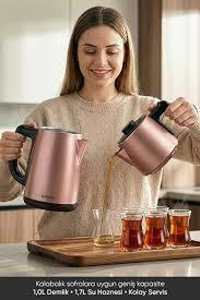 ÇAYDANLIK & CEZVELORENZO009.03.0262LORENZO TEAZEN ÇELİK ÇAY MAKİNESİ ROSİELORENZO TEAZEN ÇELİK ÇAY MAKİNESİ ROSİE