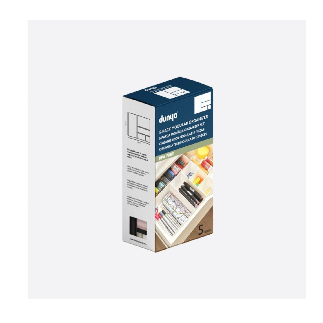 ORGANİZERLERDÜNYA009.03.0126DÜNYA PLASTİK 5 PARÇA MODÜLER ORGANİZER SET 07439DÜNYA PLASTİK 5 PARÇA MODÜLER ORGANİZER SET 07439