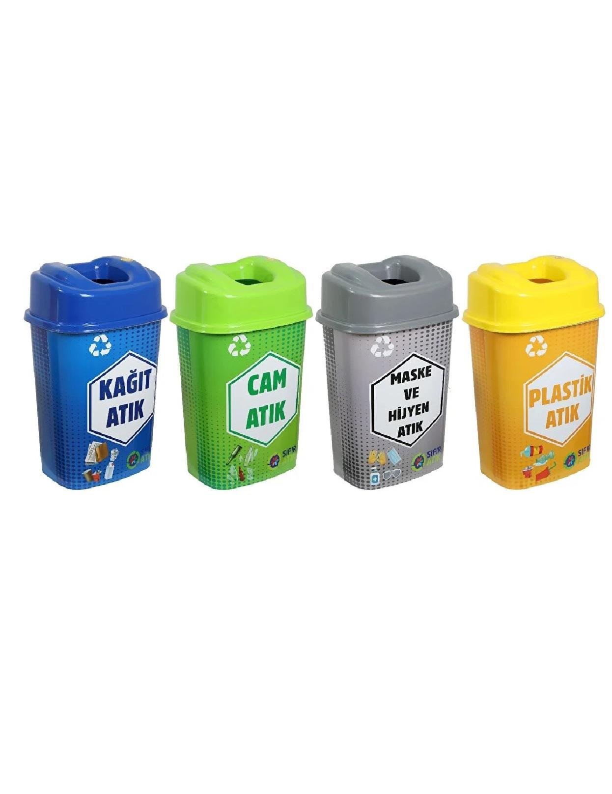 ÇÖP KOVALARIMUHTELİF009.03.0349Sağlam geridönüşüm çöp kovası 60 lt S493Sağlam geridönüşüm çöp kovası 60 lt S493