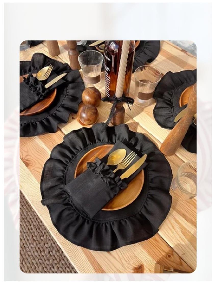 EV TEKSTİLİMUHTELİF009.04.0102Shine Siyah Yuvarlak Supla 38 cmShine Siyah Yuvarlak Supla 38 cm