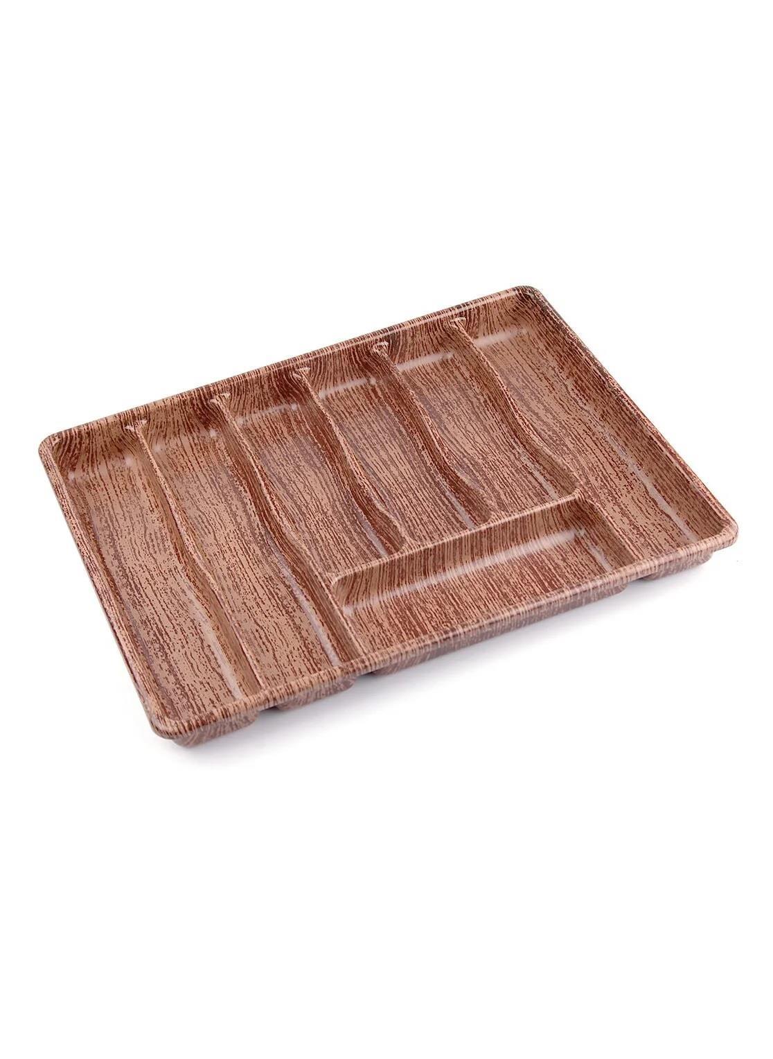 MUTFAK GEREÇLERİMUHTELİF009.04.0130Baroness Kaşıklık Ahşap Görünümlü 7 Bölmeli Maxi  BRNS 10890Baroness Kaşıklık Ahşap Görünümlü 7 Bölmeli Maxi  BRNS 10890