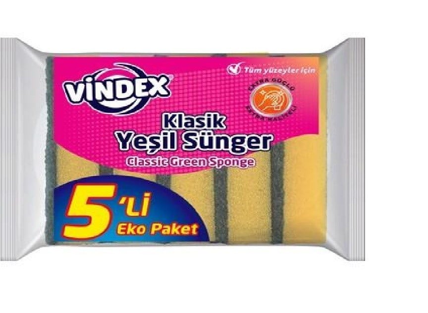 Süpermarket  Ev Bakım ve Temizlik  Ev Temizlik  Yüzey Temizlik  Cam ve Parlak Yüzey TemizleyiciVindex009.06.0728VİNDEX YUMUŞAK SÜNGERVİNDEX YUMUŞAK SÜNGER